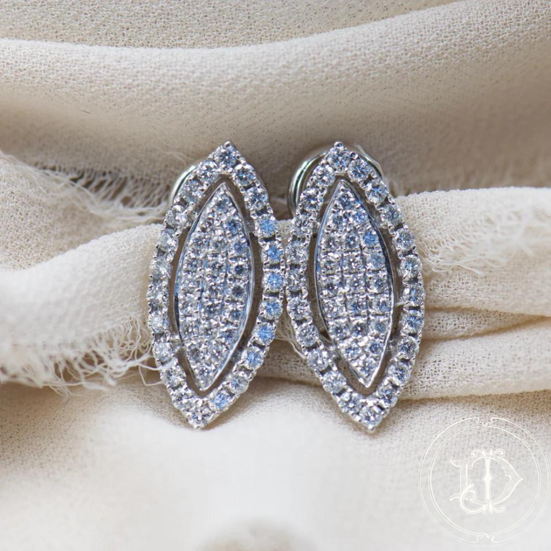 Navette Diamond Earrings