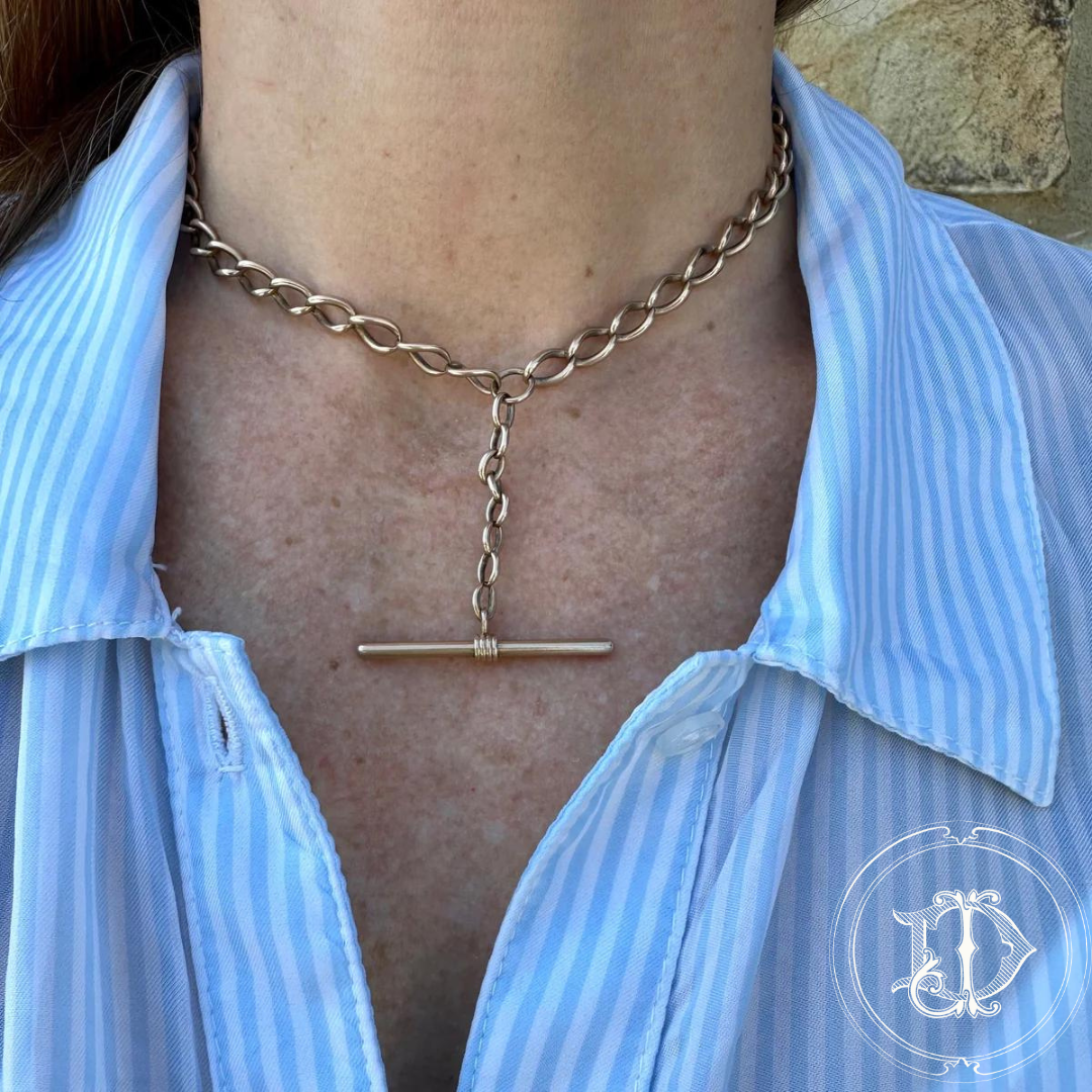 Oval Link Antique Chain