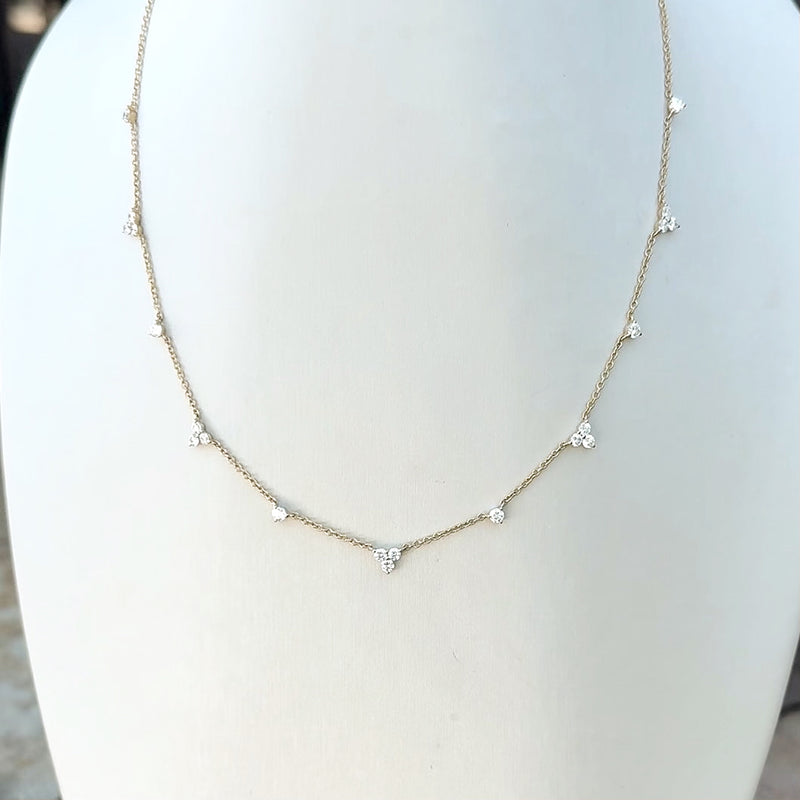 Diamond station necklace- PRE ORDER NOW