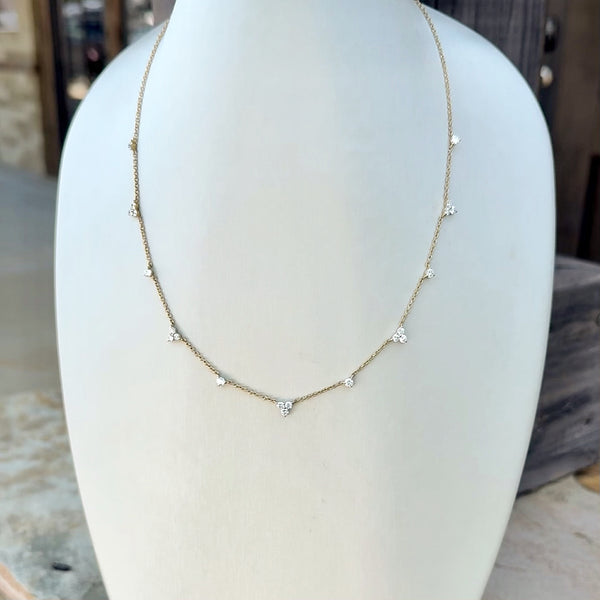 Diamond station necklace- PRE ORDER NOW