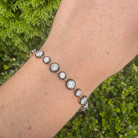 Georgian Lab Grown Diamond Tennis Bracelet
