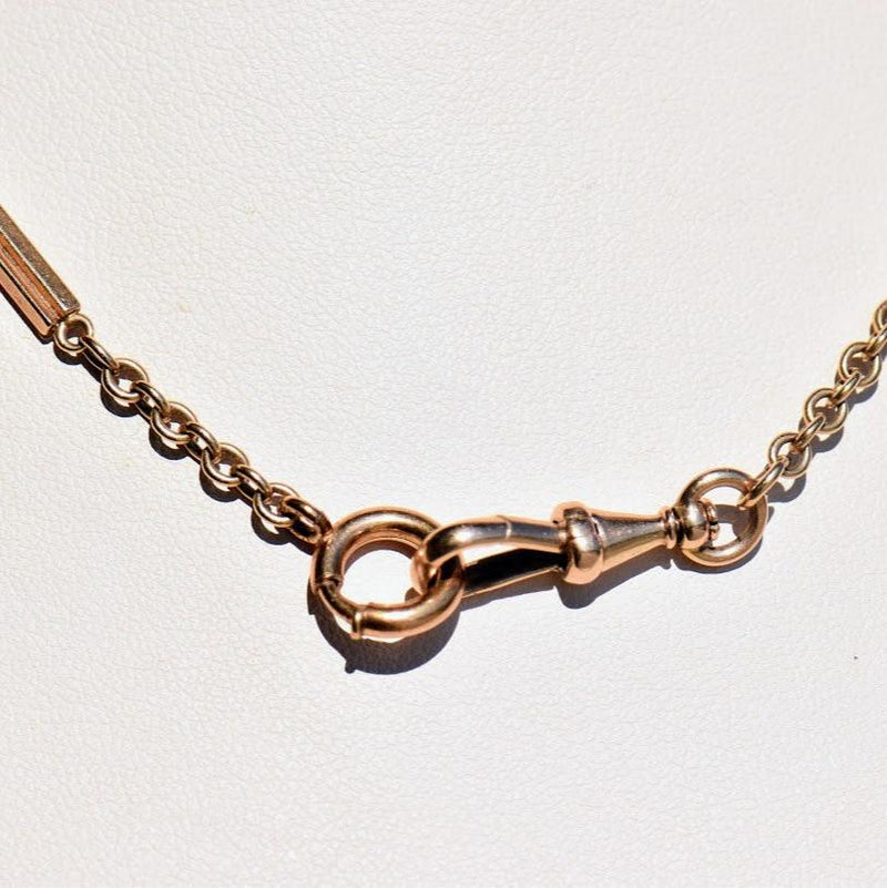 Yellow Gold Watch Chain