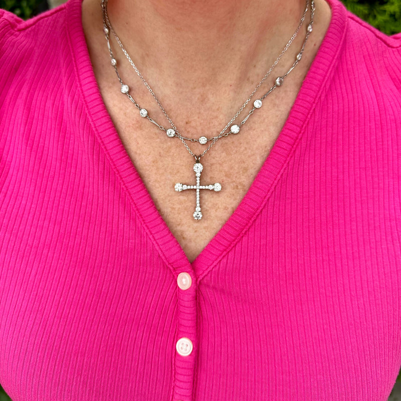 Vintage Diamond Cross