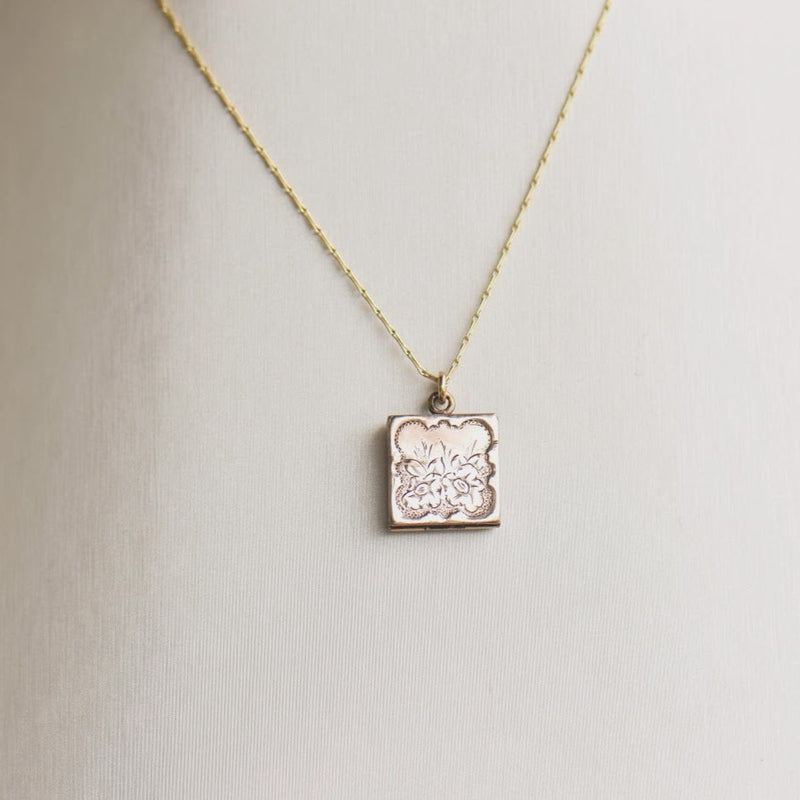 Vintage Square Locket