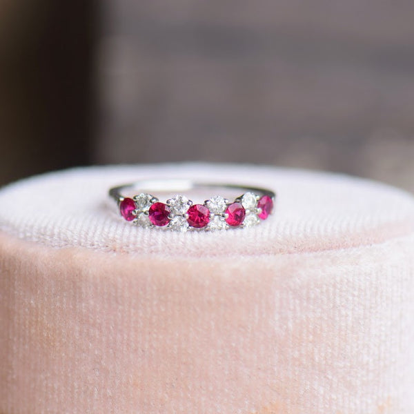 Diamond and Ruby Band