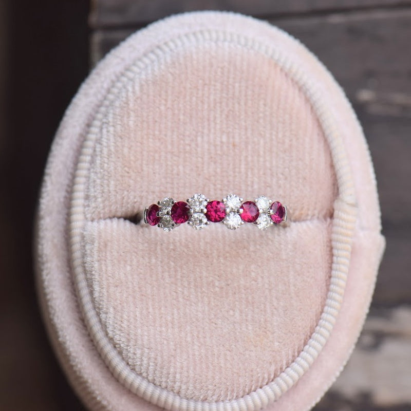 Diamond and Ruby Band