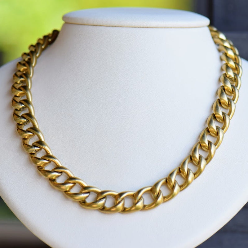 Gold Filled Curb Link Chain