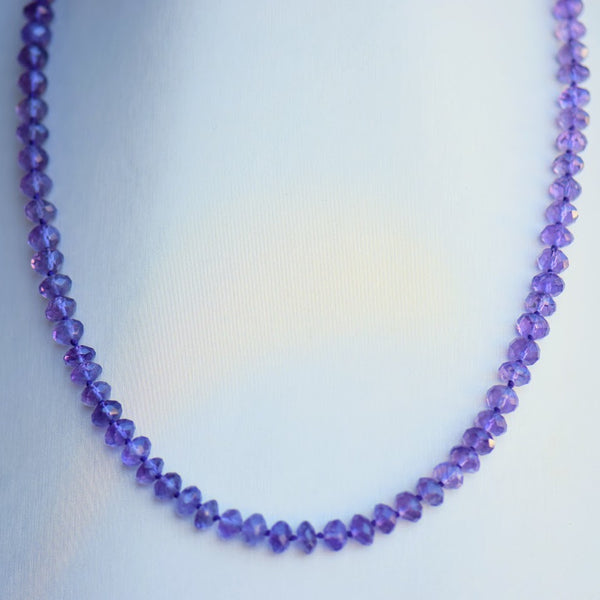 Faceted Amethyst Beads