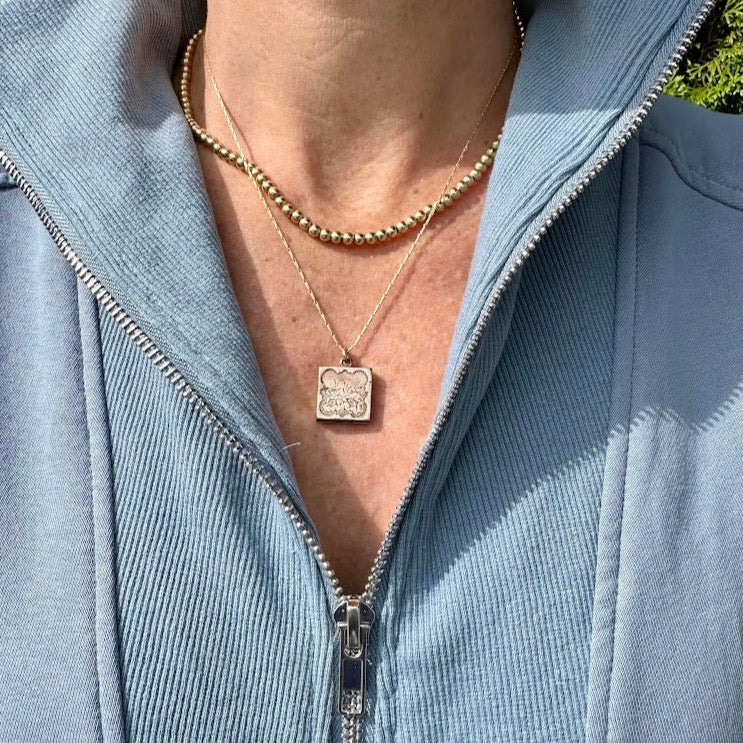 Vintage Square Locket