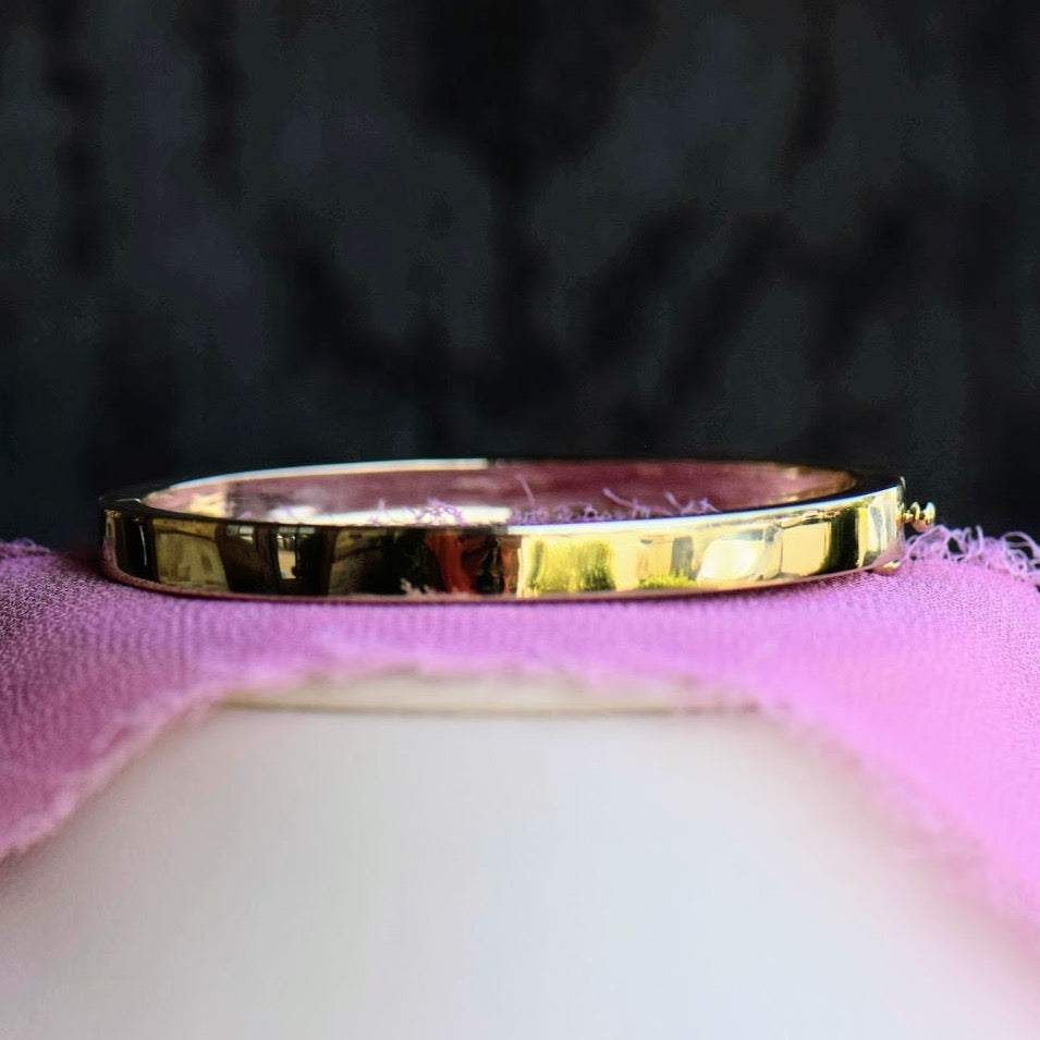 Yellow Gold Bangle