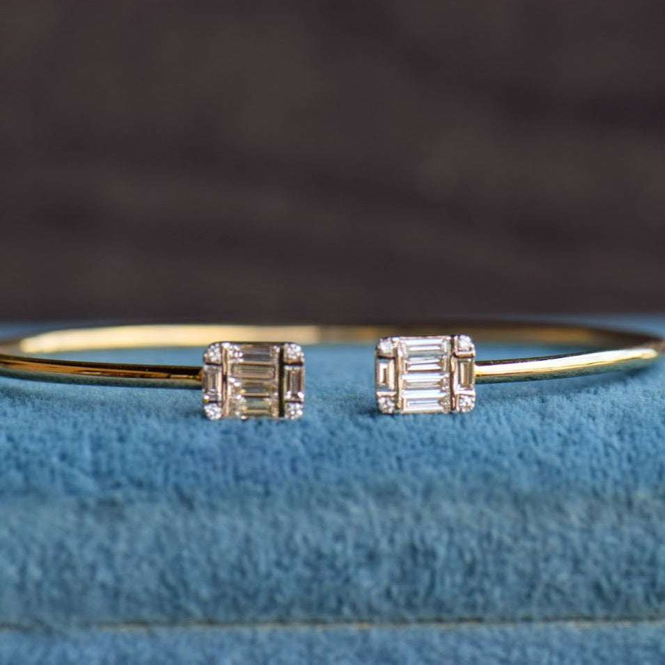 Diamond Mosaic Cuff