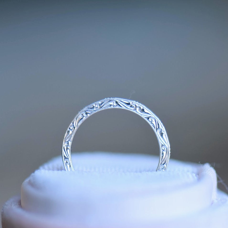 French Cut Diamond Band