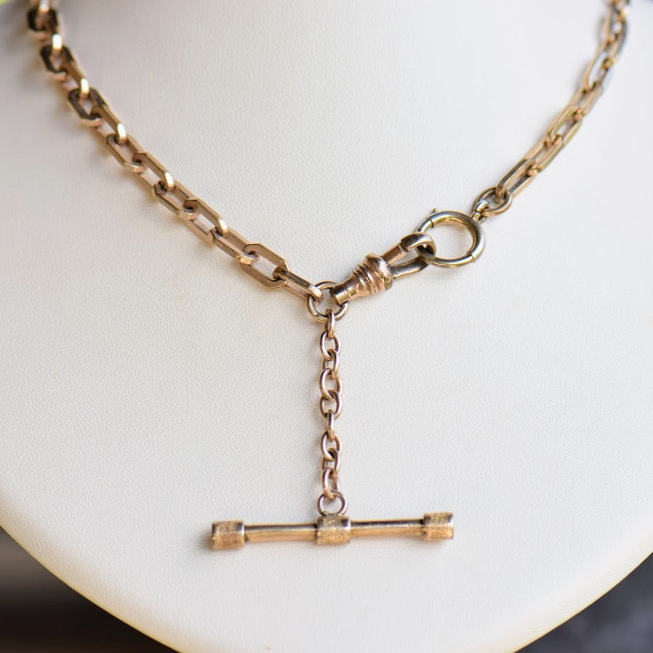 Gold Filled Oval Link with Toggle