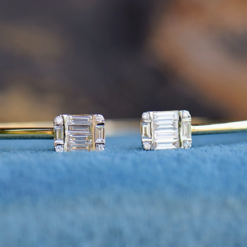 Diamond Mosaic Cuff