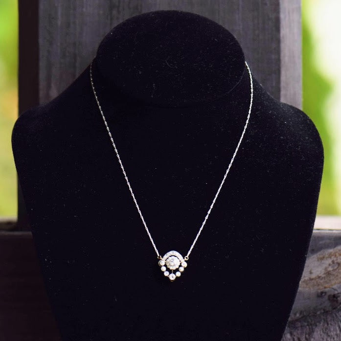 Art Deco Diamond Necklace