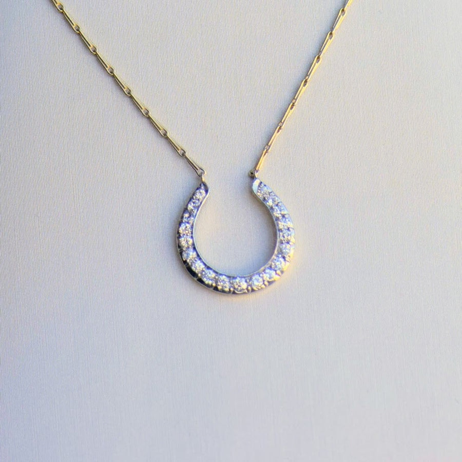 Tiffany and Company diamond horseshoe necklace – Dianne's Jewelry
