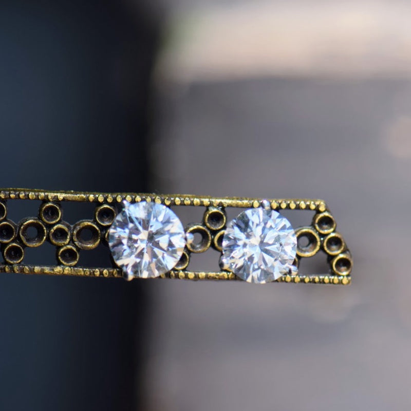 Lab Grown Diamond Earrings, 3 carat total weight
