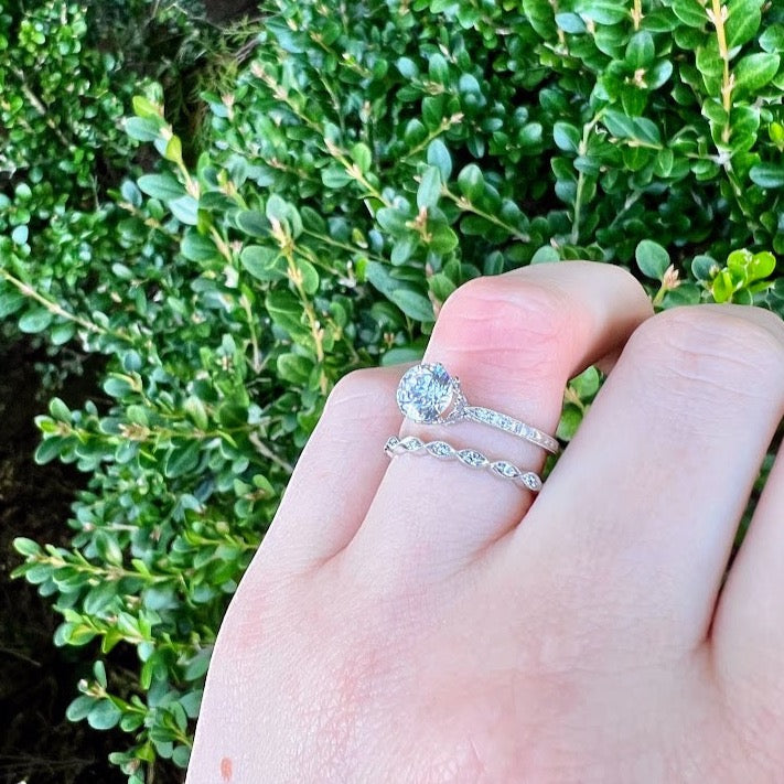 Diamond Marquise Eternity Band