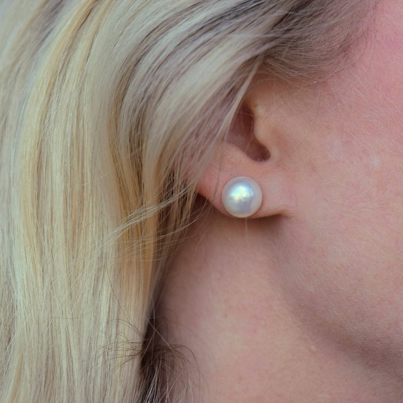 12mm Pearl Earrimgs