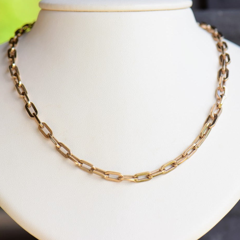 Gold Filled Oval Link with Toggle