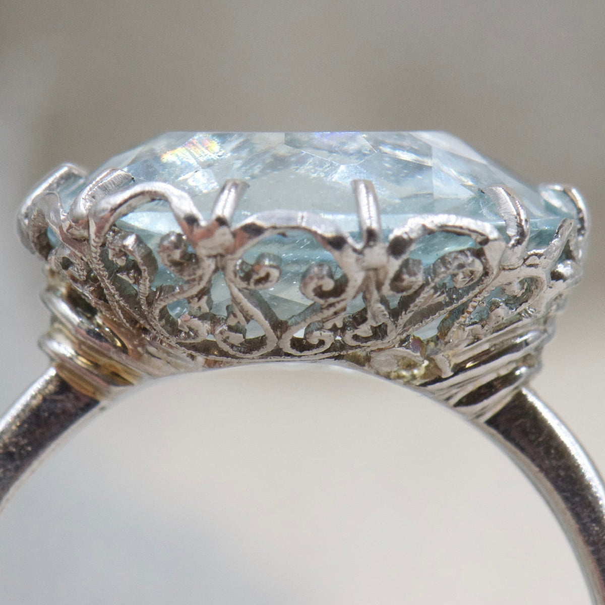 Aquamarine Ring