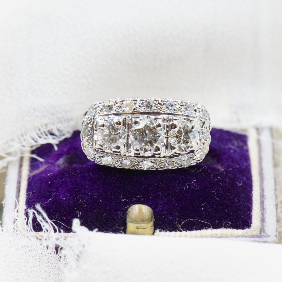Three Stone Diamond Ring