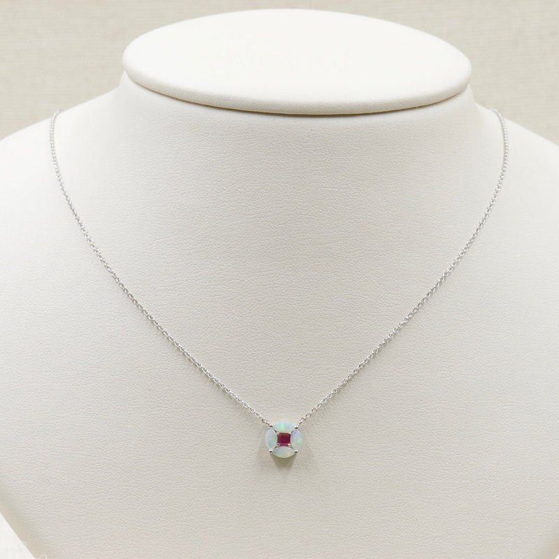 Opal and Ruby Necklace
