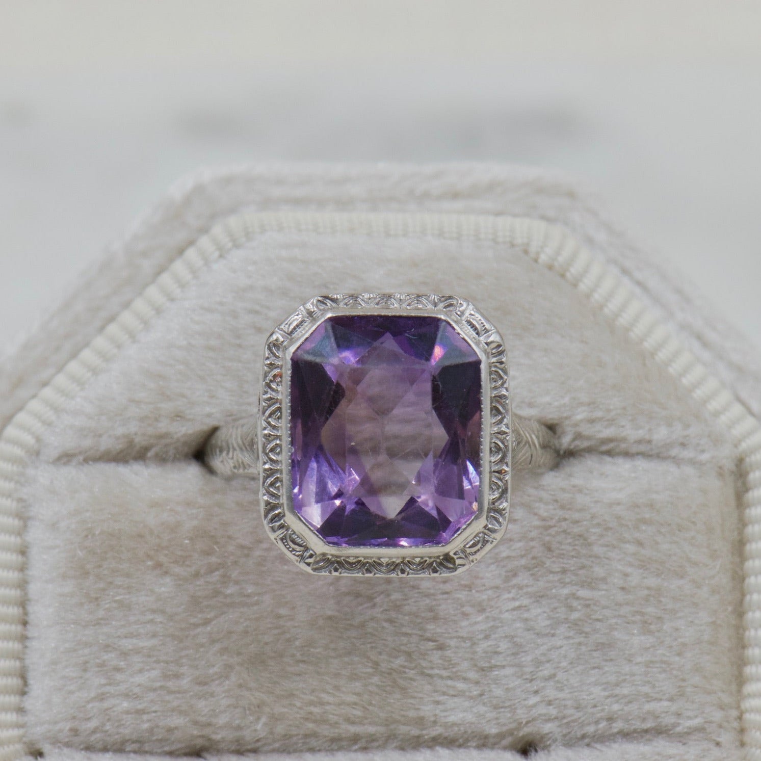 1920's Amethyst Ring
