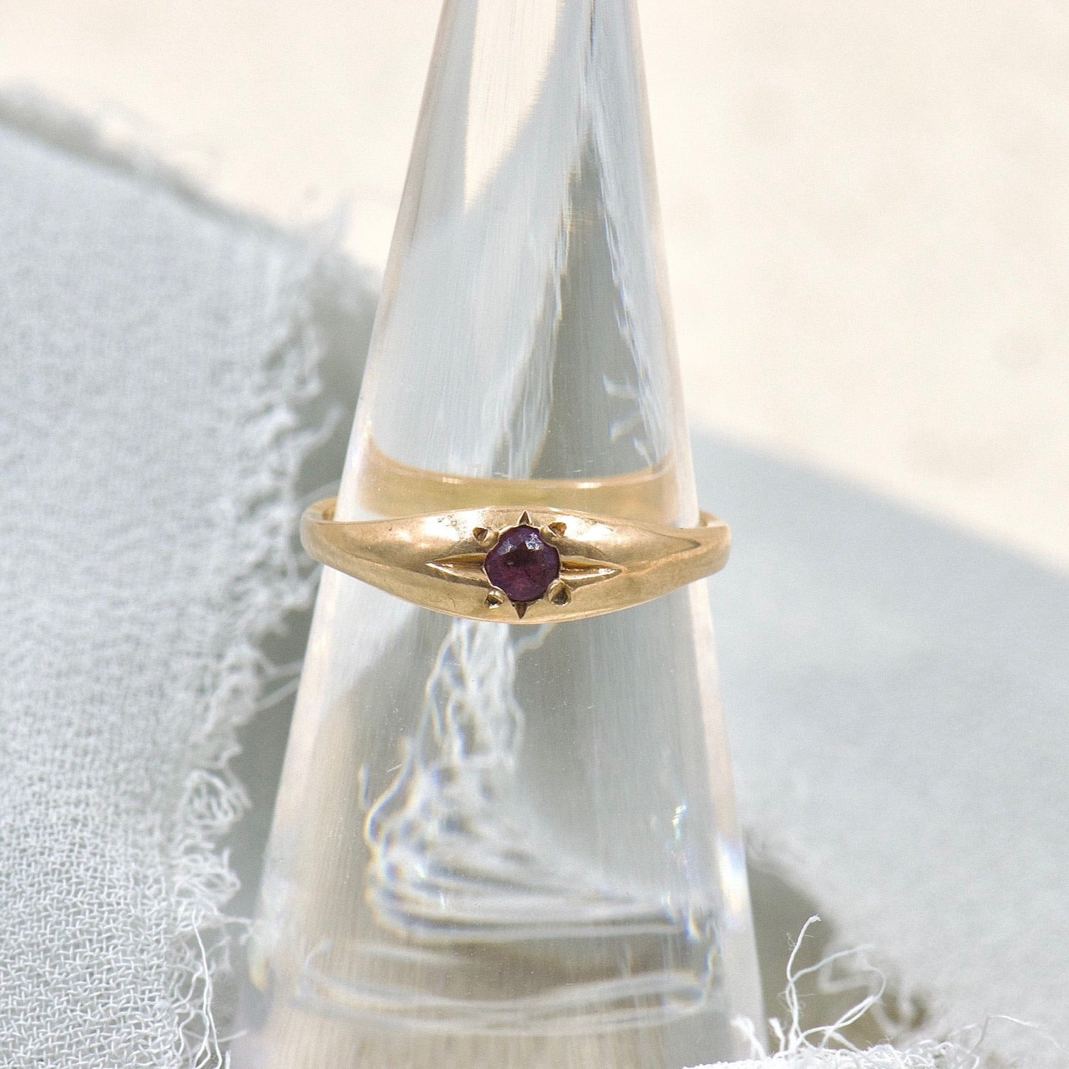 Amethyst Baby Ring