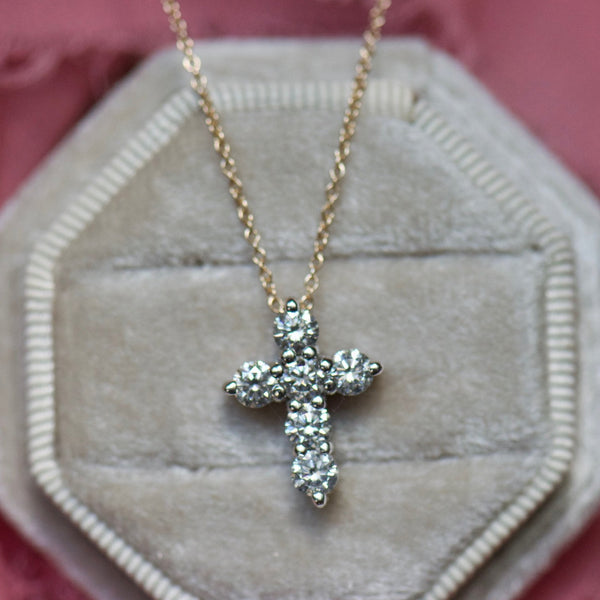 Diamond Cross Necklace