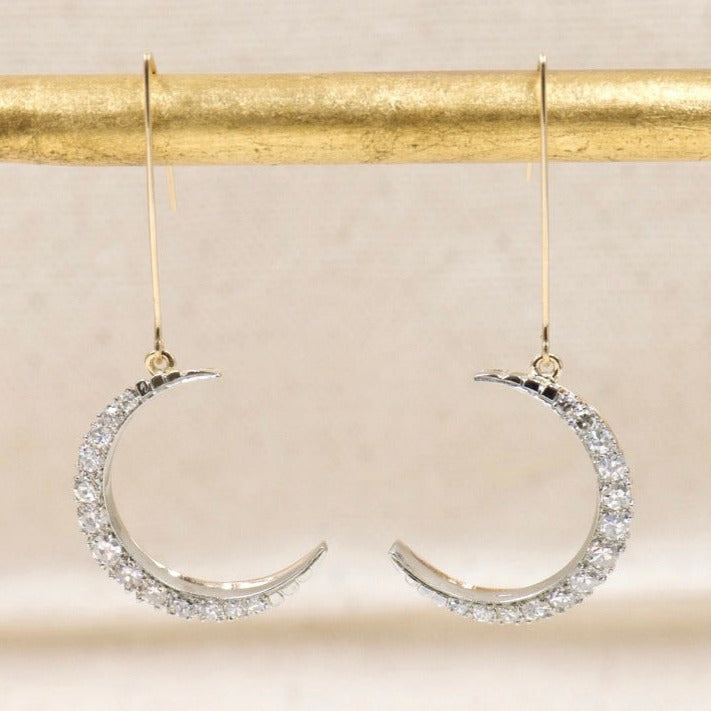 Crescent Dangle Earrings