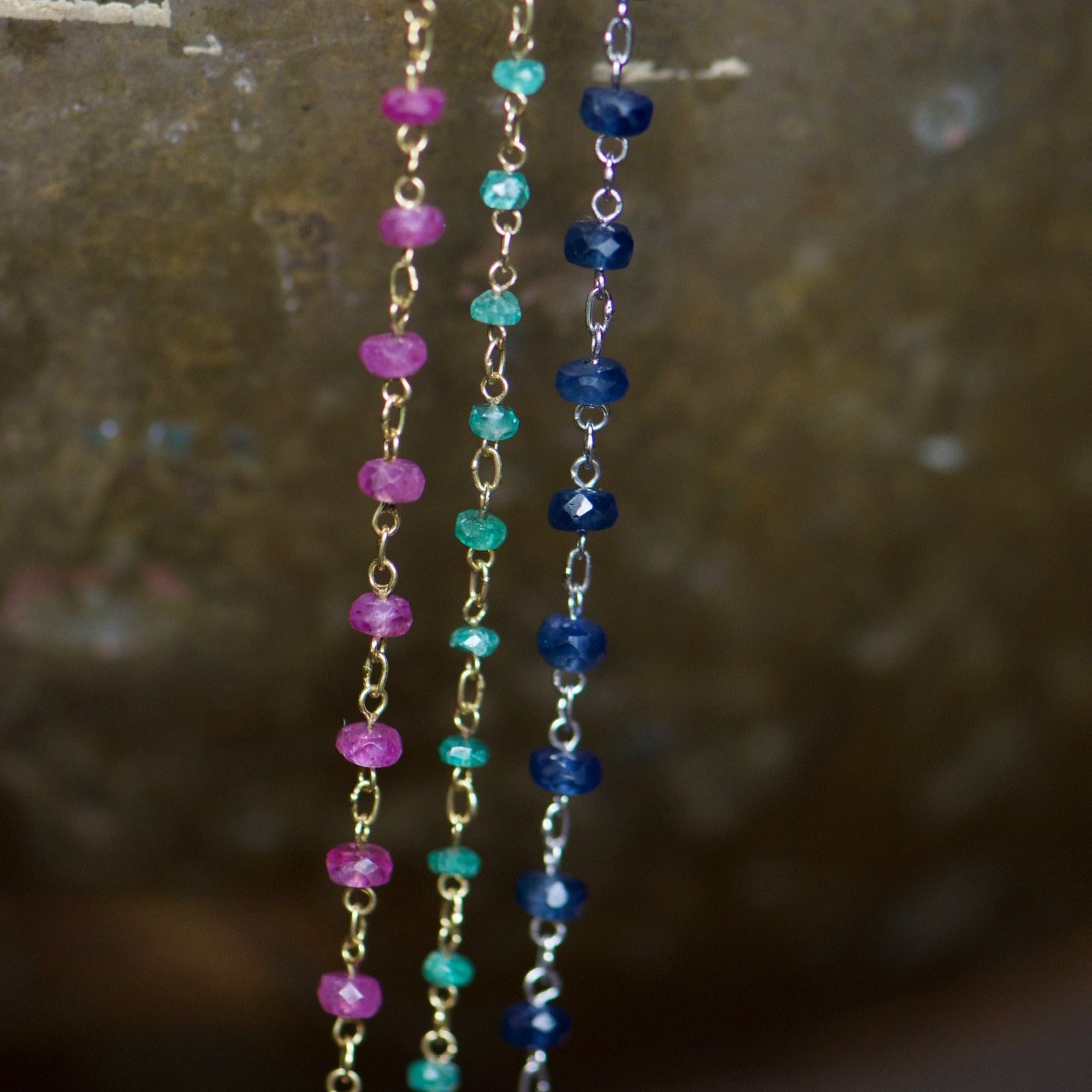 Emerald Bead Necklace