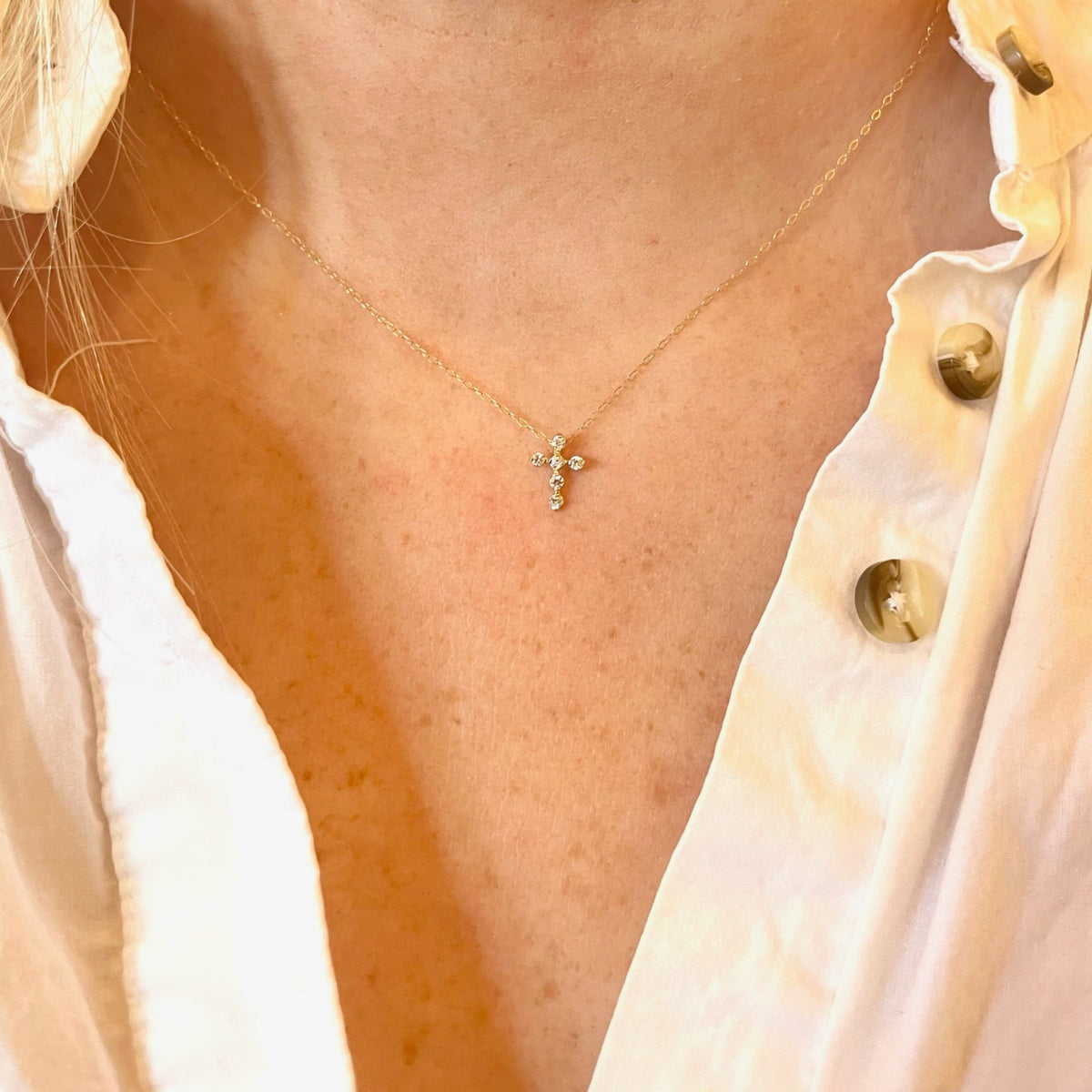 Children's Cross Necklace