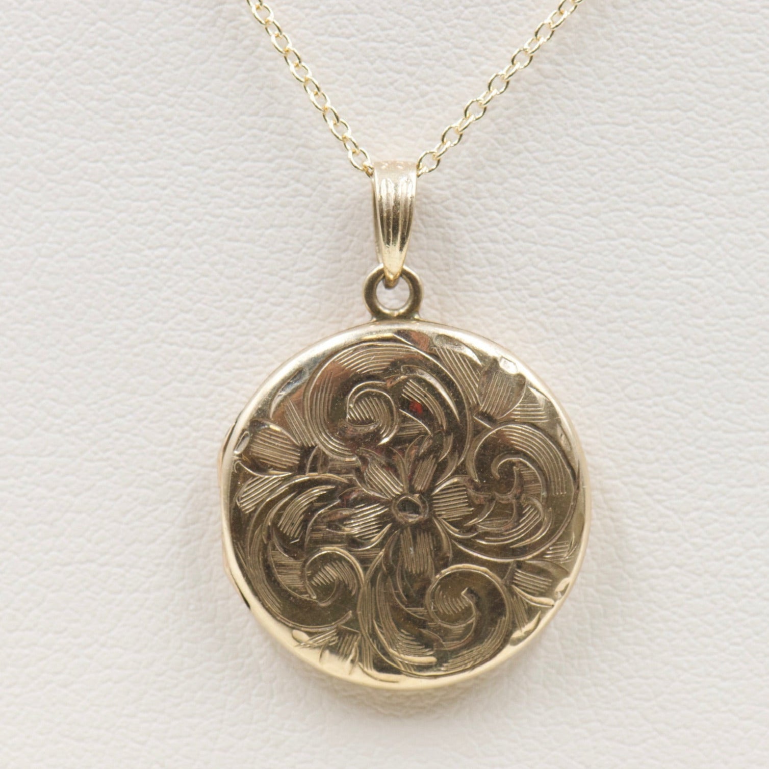 Hand Engraved Locket