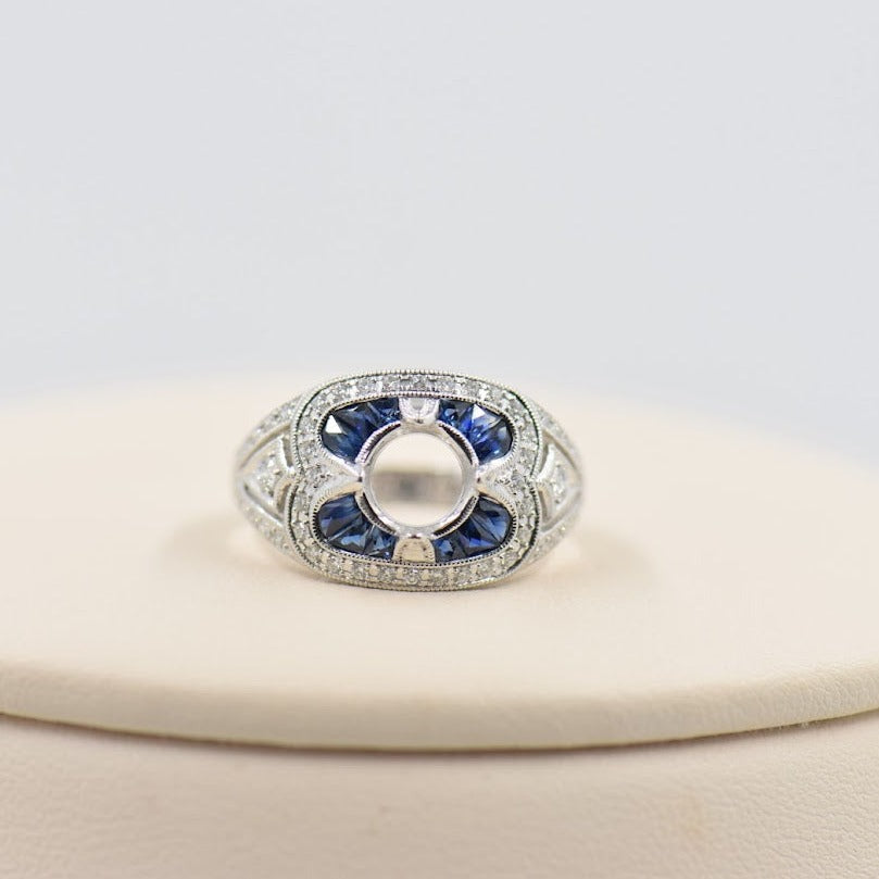 Diamond and Sapphire Semi Mount