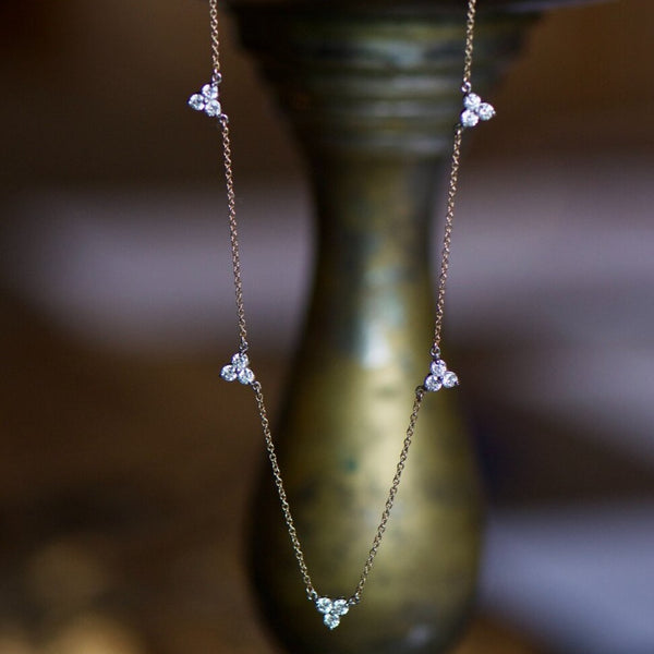 Diamond Multi-Station Necklace