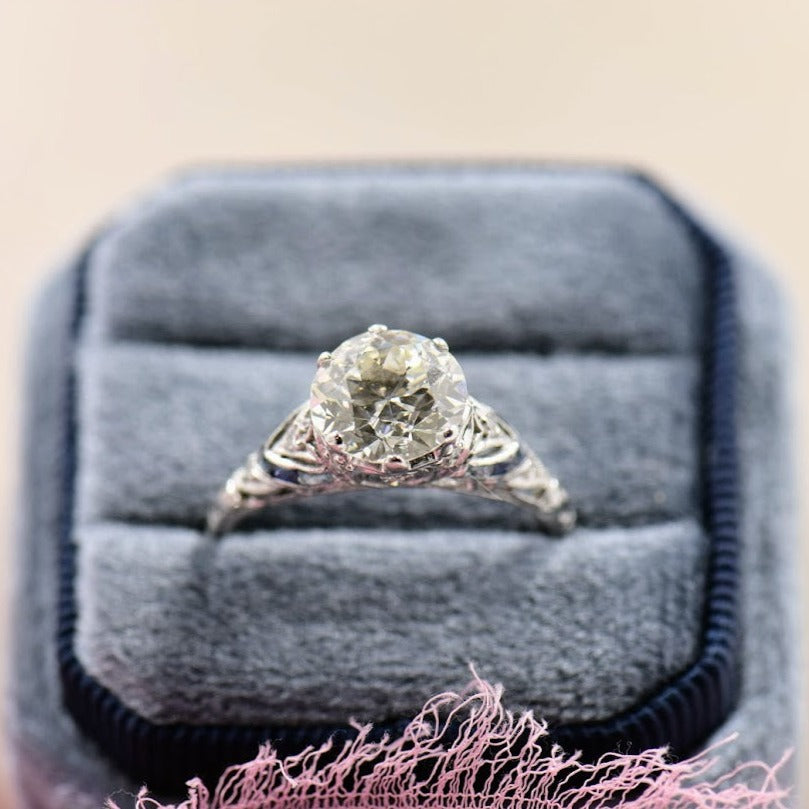 Platinum Diamond Ring