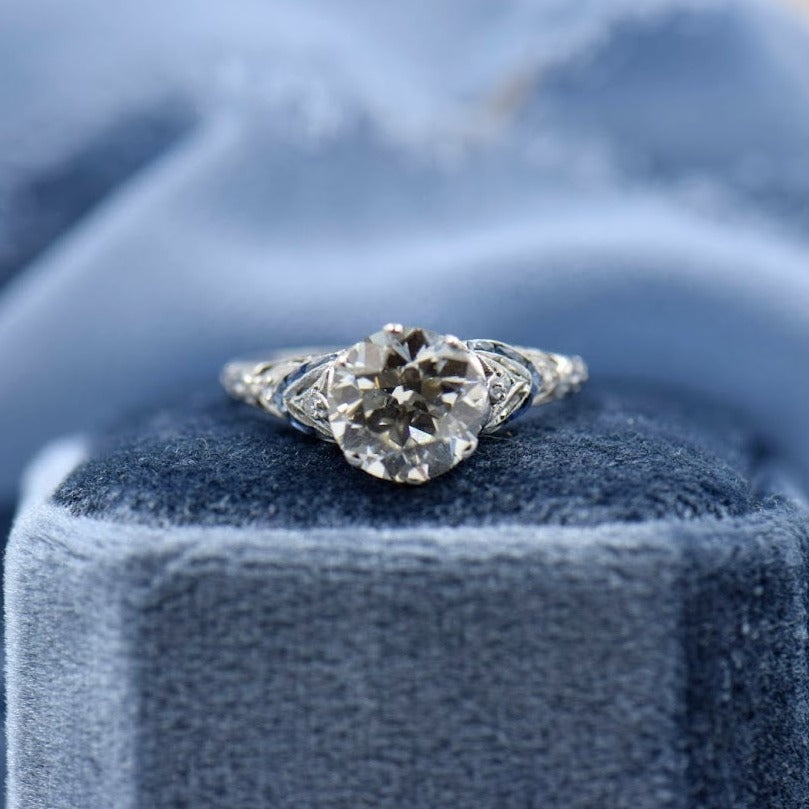 Platinum Diamond Ring
