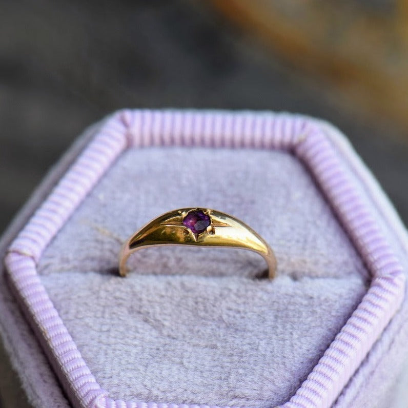 Amethyst Baby Ring