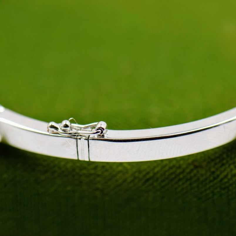 Single Row Diamond Bangle
