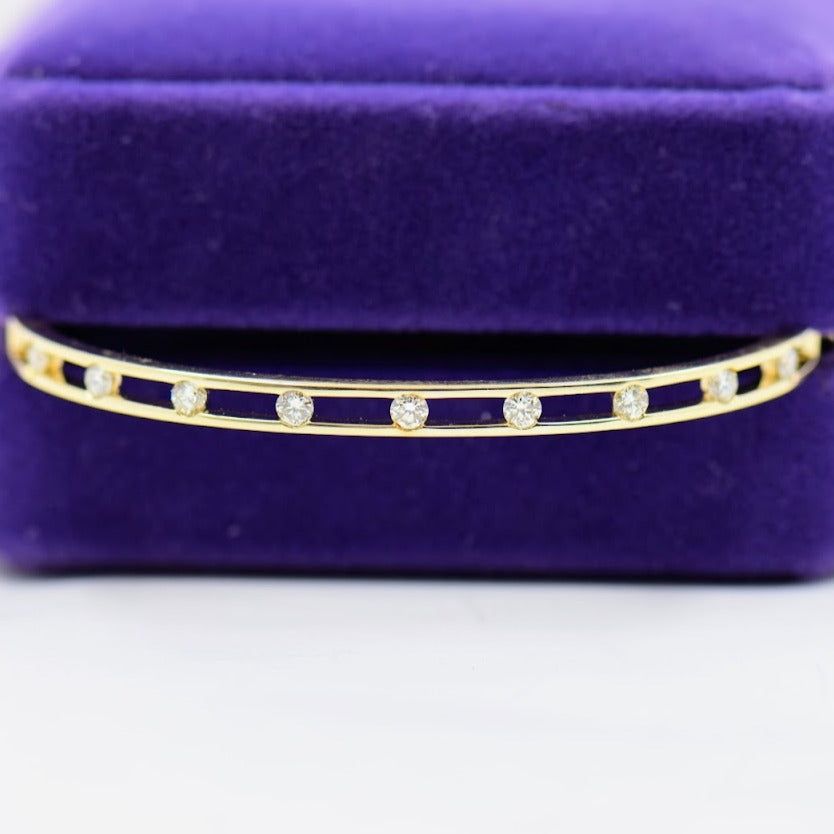 Diamond Station Bangle