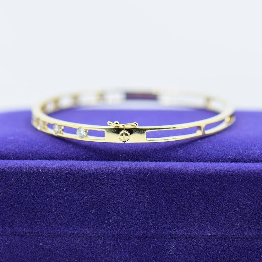 Diamond Station Bangle