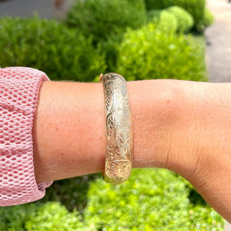Antique Gold Bangle