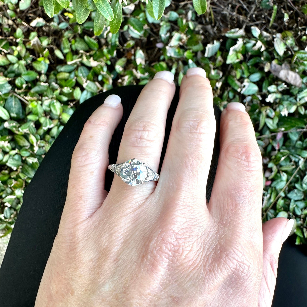 Platinum Diamond Ring