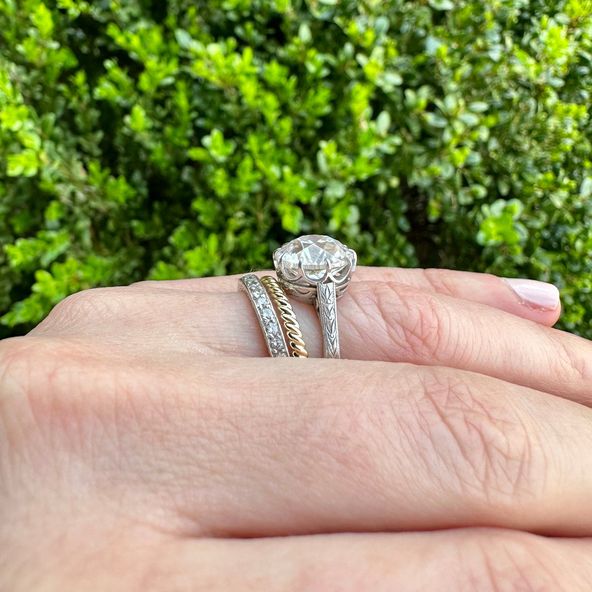 Twisted Rope Eternity Band