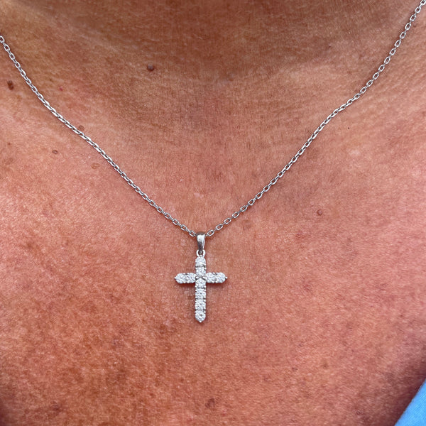 Diamond Cross Necklace