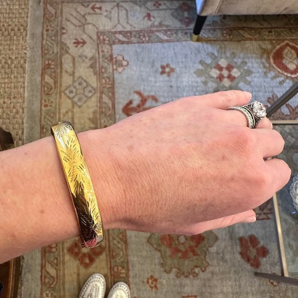 Antique Gold Bangle