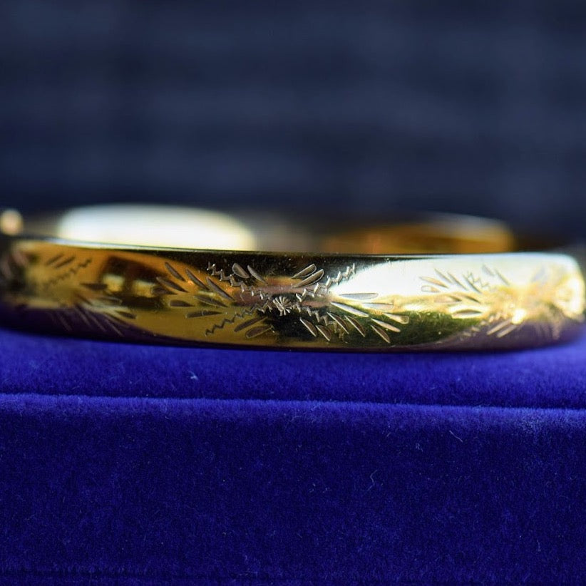 Antique Gold Bangle