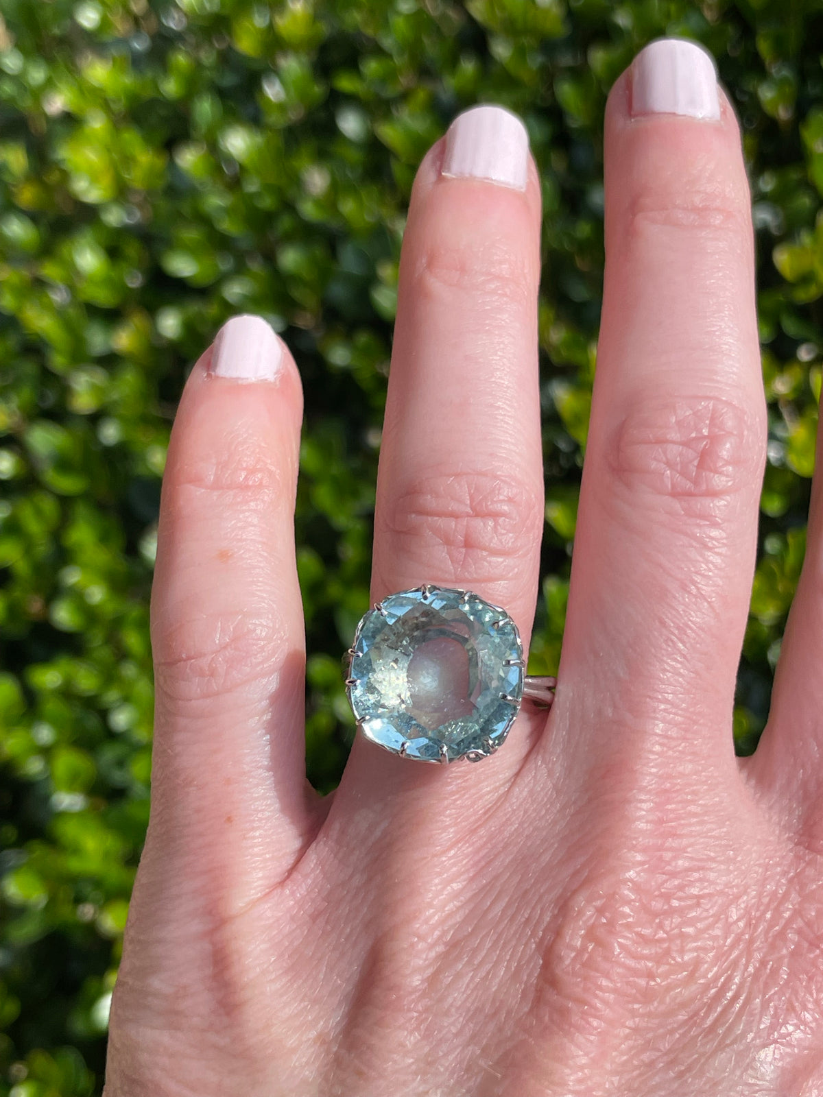 Aquamarine Ring